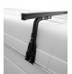 1 X KARGO STEEL BAR 180CM + UNIVERSAL DROP RINNENFUSS EINSTELLBAR 22-37CM 