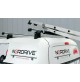 2x BARRE PORTATUTTO ALLUMINIO CITROEN JUMPER 2014> NORDRIVE KARGO ALU