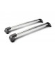 2x BARRE PORTATUTTO ALLUMINIO + KIT PER VW GOLF 7 (2012) WHISPBAR 