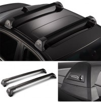 2x BARRE PORTATUTTO ALLUMINIO + KIT PER VW GOLF 7 WHISPBAR 