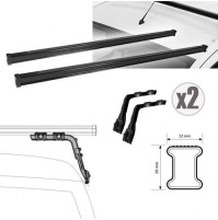 2x BARRE PORTATUTTO PER JEEP WRANGLER (1987-2007) 