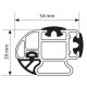 2x BARRE PORTATUTTO PER OPEL COMBO VAN DAL 09/2018 