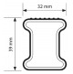 2x BARRE PORTATUTTO PORTAPACCHI RENAULT EXPRESS 06/21> NORDRIVE KARGO 
