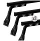 3x BARRE PORTATUTTO PER LAND ROVER DEFENDER 5P (1990-2010) NORDRIVE KARGO 150 cm