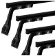 4x BARRE PORTATUTTO IN ALLUMINIO PER CITROEN C25 - H1 (90-94) 