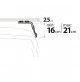 5x BARRE PORTATUTTO PER MERCEDES SPRINTER - H1 (1995-2006) NORDRIVE KARGO 180cm