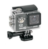 Action-Cam Plus, telecamera per sport 1080p Wi-Fi + Kit accessori,auto,moto spor