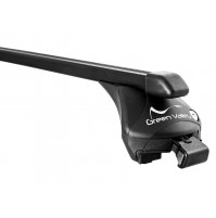 BARRE PORTATUTTO AUTO STATION WAGON RAILS INTEGRATI,MISURA 107 CM, ACCIAO, TUV