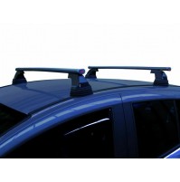BARRE PORTATUTTO COMPLETE KIA VENGA, 5 PORTE, DAL 2010,KIT IN ACCIAIO