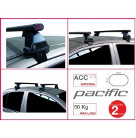 BARRE PORTATUTTO COMPLETE VOLKSWAGEN GOLF 7 (VII), 5 PORTE,KIT IN ACCIAIO