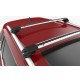 BARRE PORTATUTTO SU MISURA PER BMW X3 (2014-2017) - RAILING STANDARD - SILVER