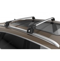 BARRE PORTATUTTO SU MISURA PER FIAT PANDA (2012>) - RAILING STANDARD - SILVER