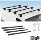 BARRE PORTATUTTO Volkswagen Transporter T6.1 dal 03/2020> NORDRIVE KARGO 4 BARRE