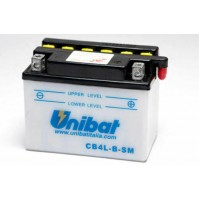 BATTERIA MOTO/SCOOTER UNIBAT/SAF MOD. CB4L-B-SM -COMPATIBILE-YB4L-B