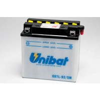 BATTERIA MOTO/SCOOTER UNIBAT/SAF MOD. CB7L-B2-SM -COMPATIBILE-YB7L-B2