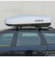 BOX da tetto Baule portapacchi FARAD ZEUS 400L grigio lucido,misure 160x85x40