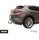 BRINK GANCIO TRAINO ESTRAIBILE VERTICALE ALFA ROMEO STELVIO + CABLAGGIO 13 POLI