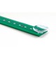 Bandiera luminosa ITALIANA lunga 60 cm, 42 Led con alimentazione USB con ventose
