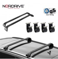 Barre PORTATUTTO portapacchi NORDRIVE SNAP ACCIAIO COMP. Ford Ranger 09/15 04/22