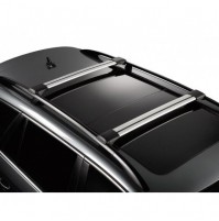 Barre portatutto in alluminio Whispbar Audi A4 Avant - railing 09/01>10/03 