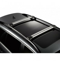 Barre portatutto in alluminio Whispbar Audi A4 Avant - railing 11/03>04/08 