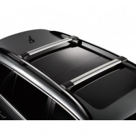 Barre portatutto in alluminio Whispbar Bmw X5 (E53) - railing 12/03>02/07 