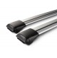 Barre portatutto in alluminio Whispbar Mercedes Classe C sw  railing 04/01>12/07