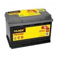 Batteria auto 12V  Fulmen Formula - 74 Ah - 680 A,misure 278x175xH190mm