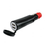 CARICATORE 2 PORTE USB 
