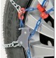 CATENE DA NEVE 7mm OMOLOGATE MODELLO TRX7,GRUPPO 8, PER AUTO NON CATENABILI,NEW