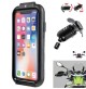 CUSTODIA DA MOTO PER APPLE IPHONE X CON SUPPORTO A SCELTA 