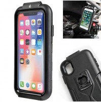 CUSTODIA DA MOTO PER APPLE IPHONE X CON SUPPORTO A SCELTA 