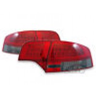 FANALI POSTERIORI A LED AUDI A4 BERLINA B7 anno 2004-2007, ROSSO /FUME'