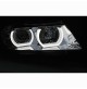 FARI ANTERIORI PER BMW E90/E91 dal 03/2005 al 08/2008 COPPIA FANALI LUCI