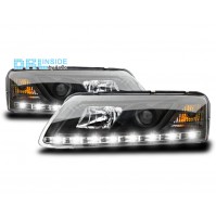 FARI FANALI ANTERIORI AUDI A6 4F CON LUCI DIURNE A LED 2004-2008,VERSIONE XENON