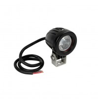 Faro ausiliario 1 LED CREE 9/32V Luce focalizzata Bianco per moto,auto,10w-6000k