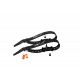 FixPlus kit fissaggio per bicicletta 2 CINGHIE DA 46 CM+ SUPPORTI - 2,3 x 46 cm
