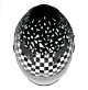 IRIE CASCO INTEGRALE SFIDA NERO-BIANCO A SCACCHI INTERNO ANALLERGICO+SOTTOGOLA