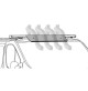 K-11 NORDRIVE Deflettore Aerodinamico Kargo - cm 110 cm,evita frusci e rumori.