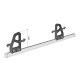 K-2 nordrive coppia fermacarico  23 cm per barre kargo acciao 2 pezzi