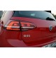 KIT FANALI FARI POSTERIORI A LED GOLF 7 VII, FULL LED ROSSO, STILE GTI-R,NUOVI