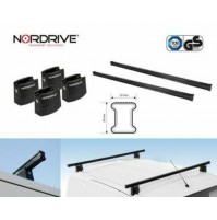 KIT PORTATUTTO FURGONE VOLKSWAGEN TRANSPORTER T5 DAL 04/2003,2 BARRE