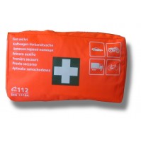 Kit pronto soccorso per auto e furgoni conforme alla norma europea DIN 13164