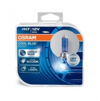 LAMPADE H7 OSRAM COOL BLUE BOOST + 5000K,ESTREMAMENTE BIANCO EFFETTO XENON +50%