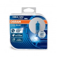 LAMPADE HB3 OSRAM COOL BLUE BOOST + 5000K,ESTREMAMENTE BIANCO EFFETTO XENON +50%