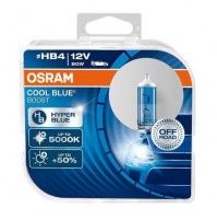 LAMPADE HB4 OSRAM COOL BLUE BOOST + 5000K,ESTREMAMENTE BIANCO EFFETTO XENON +50%