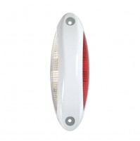 Luce d'ingombro supplementare a 4 Led bianco/rosso, 9/32V camper rimorchio truck