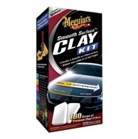 Meguiar's KIT SMOOTH SURFACE CLAY KIT, G-1010,kit ricondizionamento carrozzeria