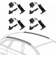 PORTAPACCHI BARRE PORTATUTTO NORDRIVE SNAP STEEL FORD FOCUS ACTIVE 5 P. 06/2018>
