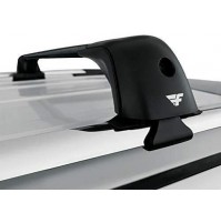 PORTAPACCHI FARAD COMPACT CHEVROLET ALLUBLACK ALLUMINIO CON KIT 